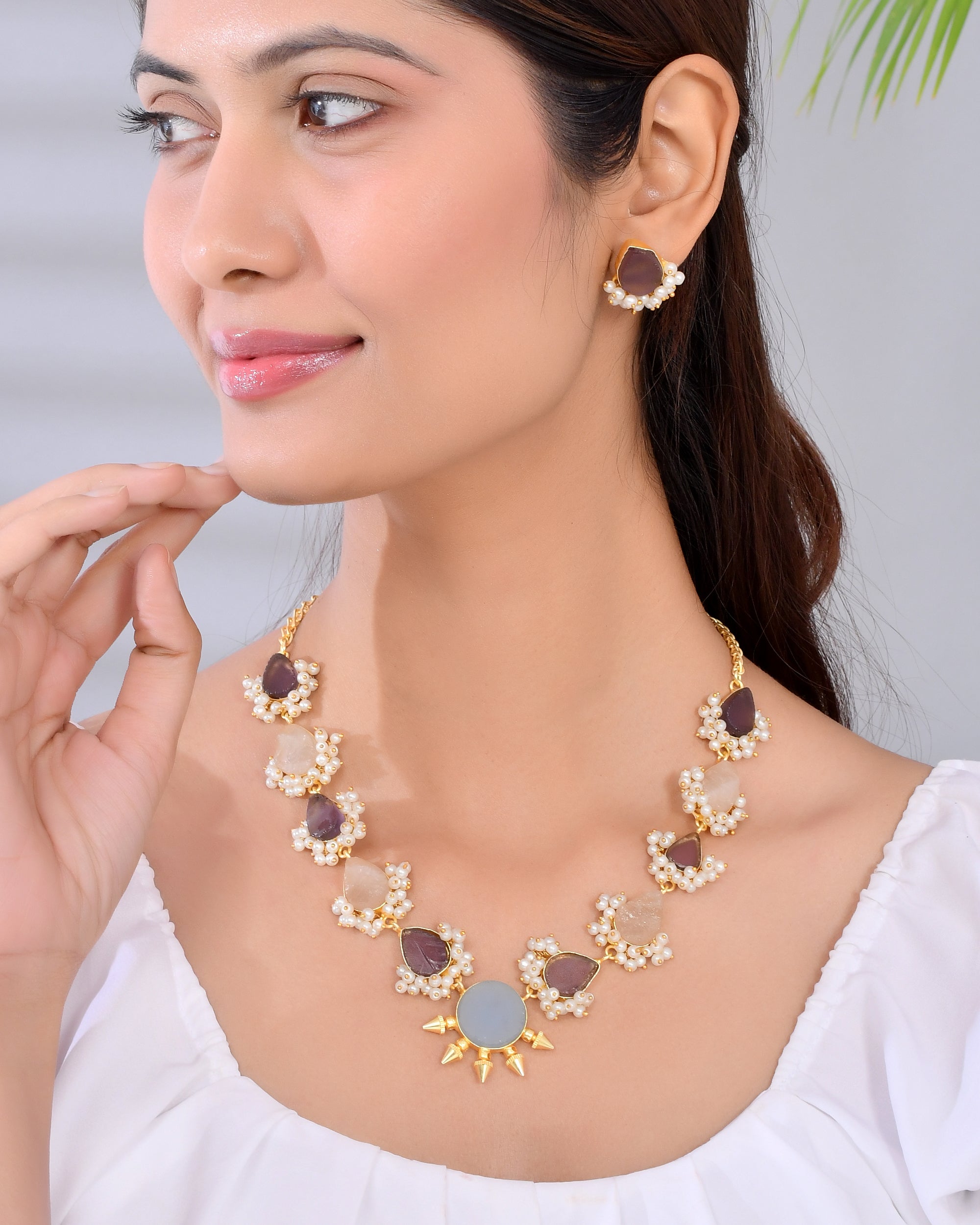 FUSION LONG BULLET NECKLACE